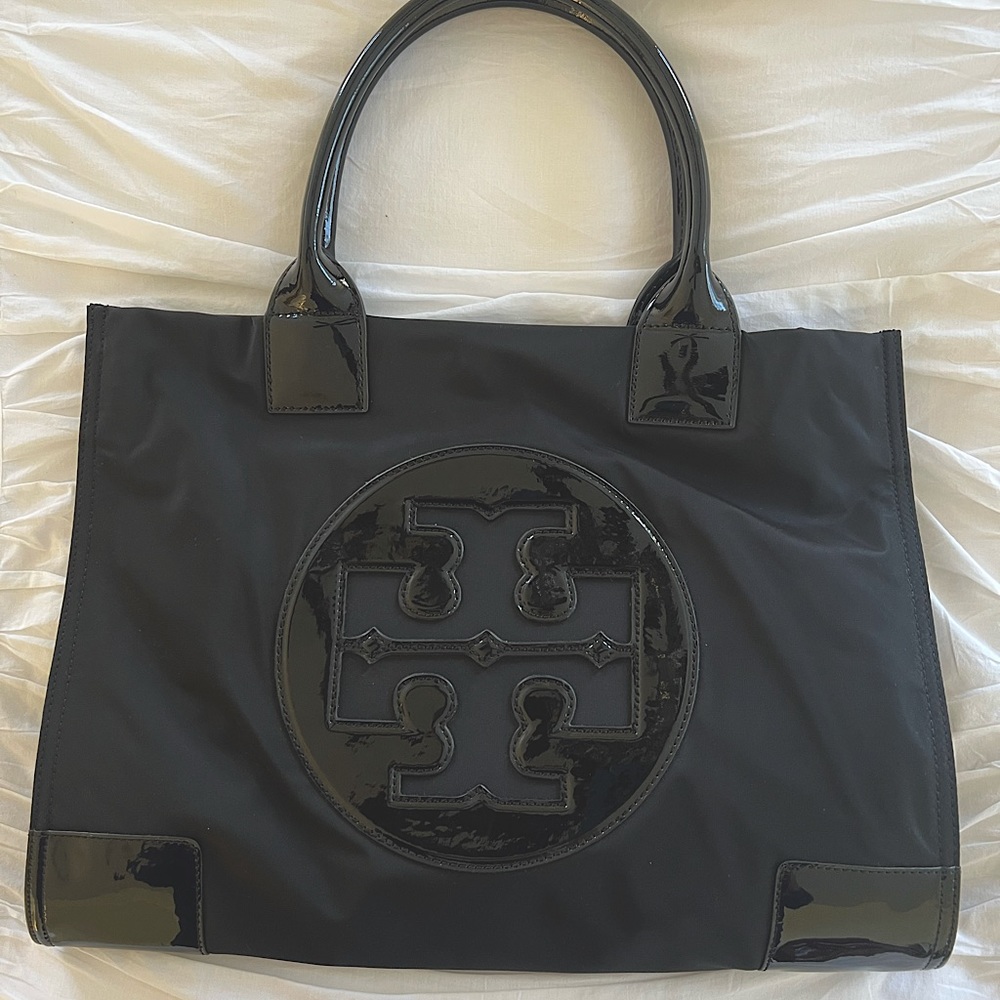 Tory Burch Ella Nylon Black-Large